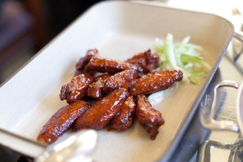 Sample fried chicken wings photo — replace with a real photo of JJ's chicken